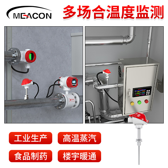 美控_Pt100鎧裝熱電阻 螺紋安裝