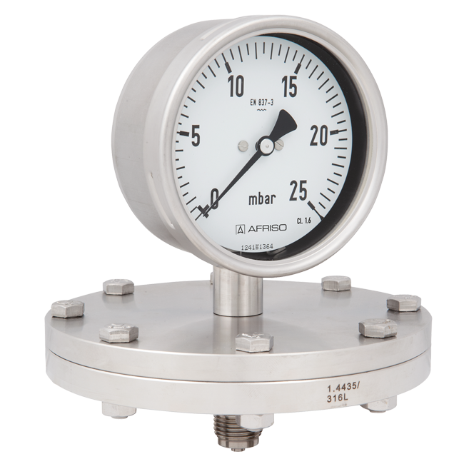 耐腐蝕型膜片壓力表