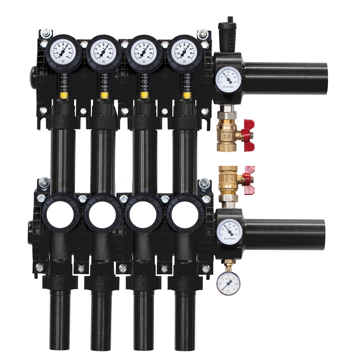 地埋管水力分配器