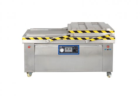 雙室自動擺蓋真空包裝機DZ800/2SC